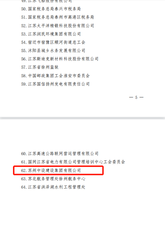 【喜訊】蘇州中設(shè)獲評2022年江蘇省工會 “職工書屋示范點”榮譽稱號